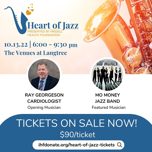 Tickets now available for Heart of Jazz benefit concert at The Venues