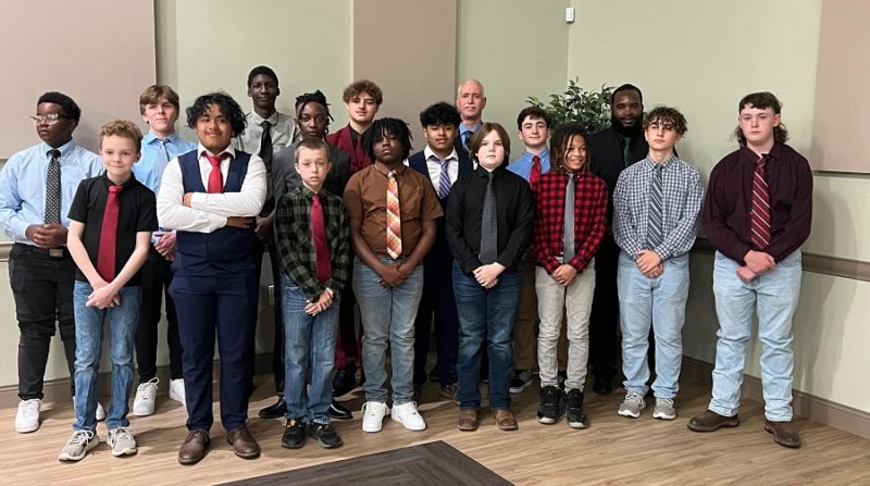 Becoming Gentlemen: Troutman Middle students learning valuable life ...