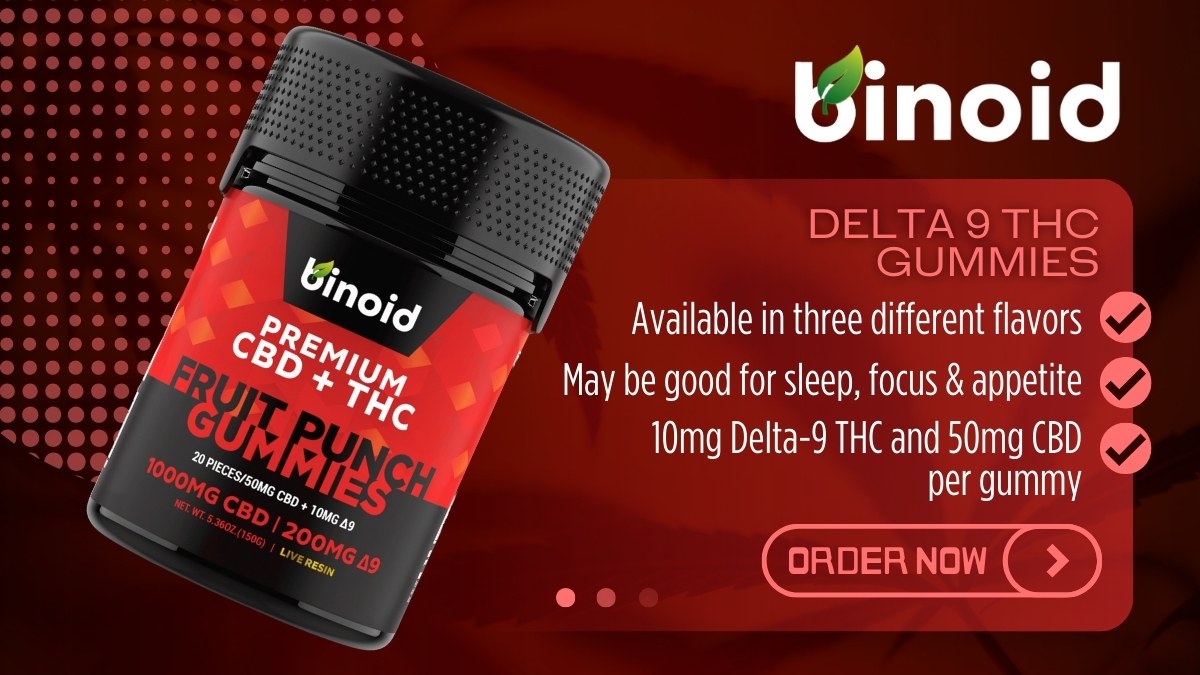 Binoid Delta 9 THC Gummies